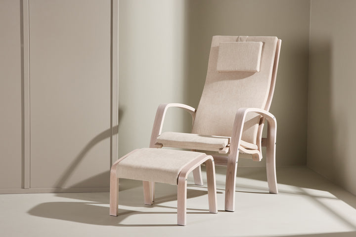 Grötö Loungefåtölj Ljusgrå