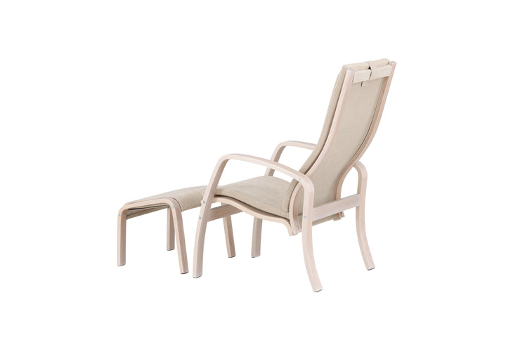 Grötö Loungefåtölj Ljusgrå