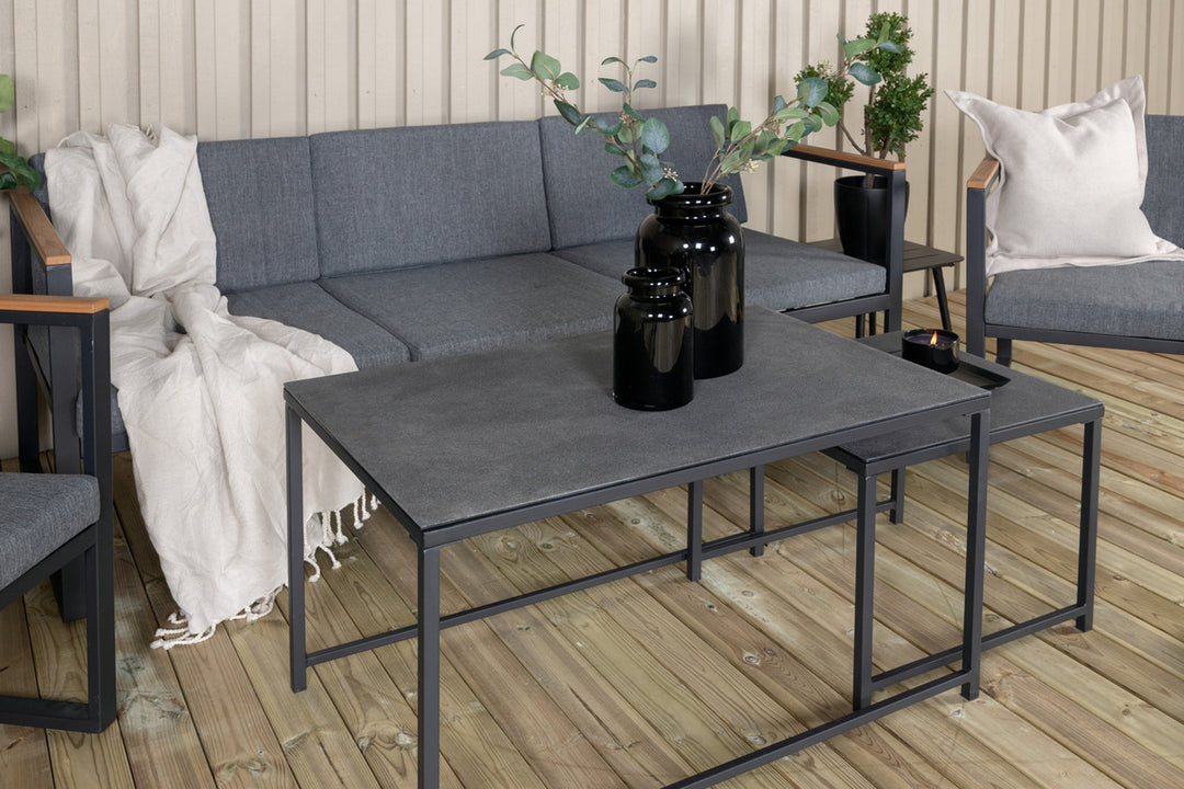 Dakar Soffgrupp Svart Svart