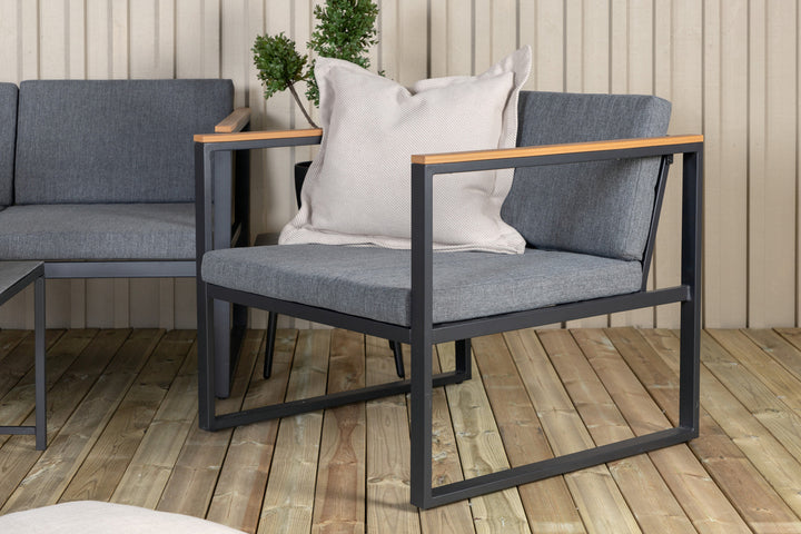 Dakar Soffgrupp Svart Svart