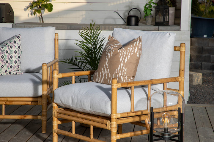 Cane Fåtölj Ljusgrå