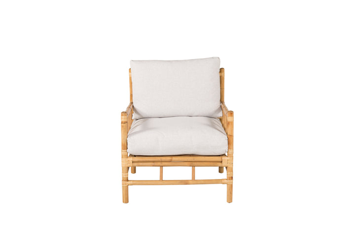 Cane Fåtölj Ljusgrå