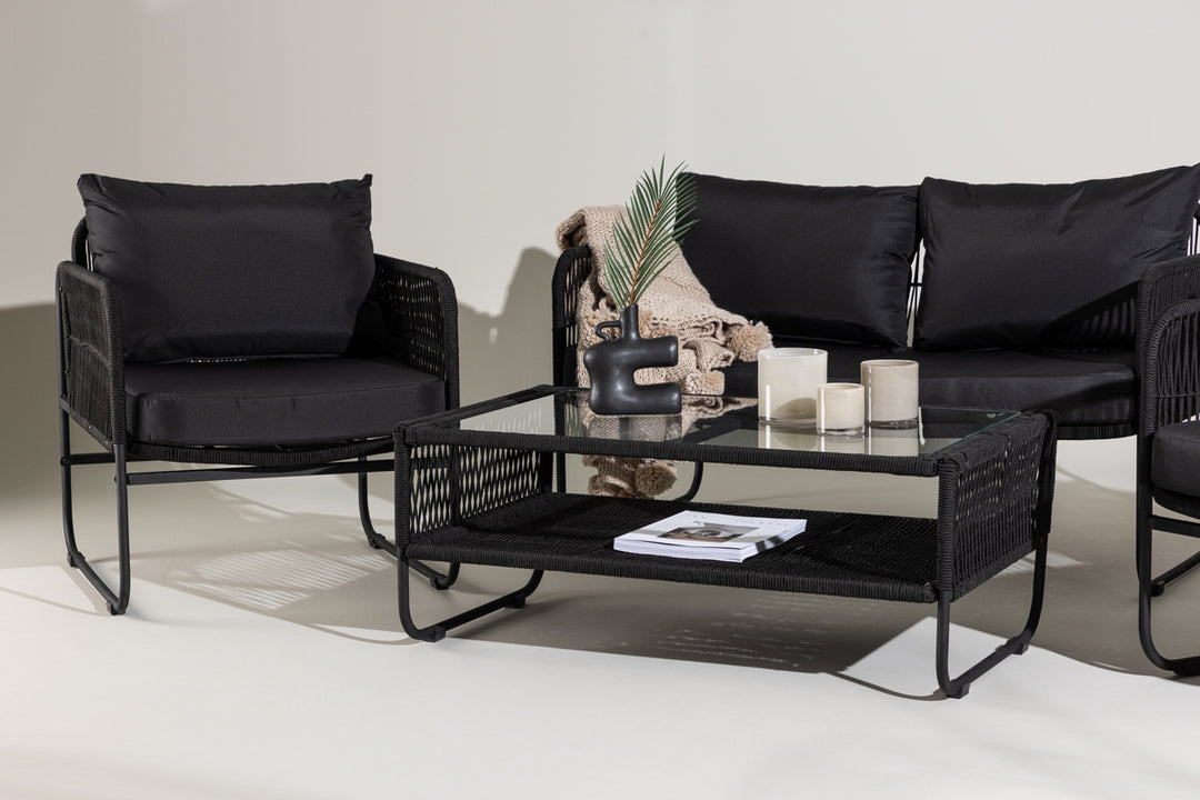 Utah Soffgrupp Svart