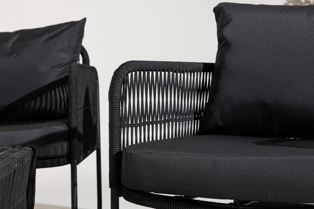 Utah Soffgrupp Svart