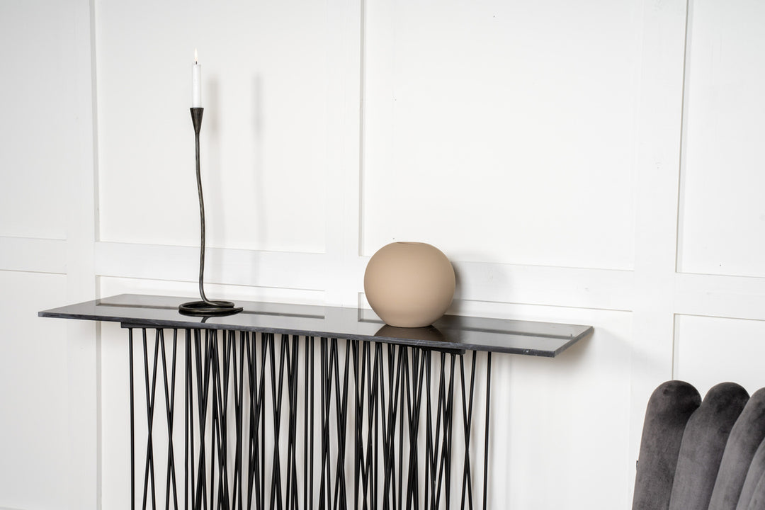 Stone Sidobord Svart