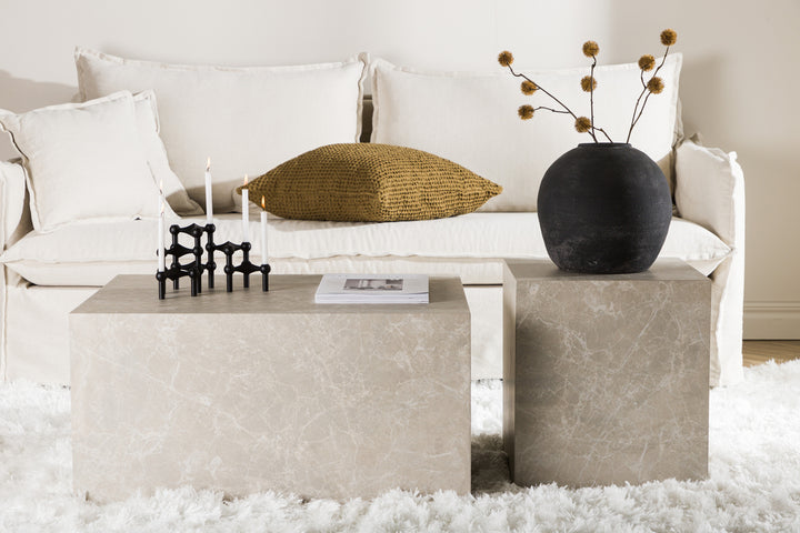 York Soffbord Beige 40x45x40