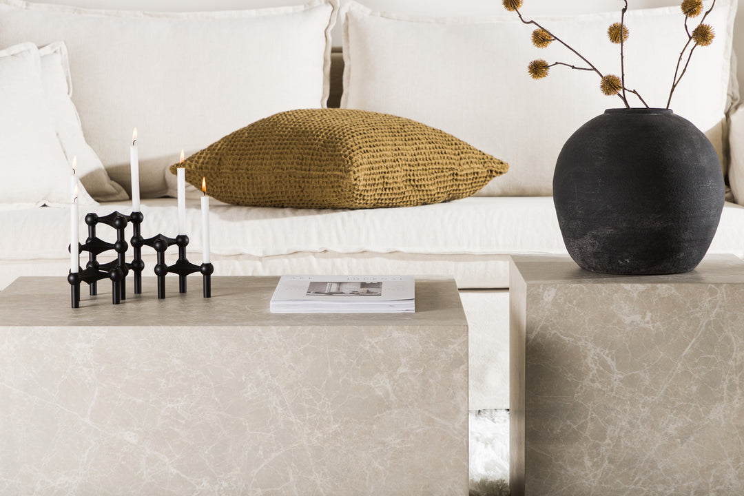 York Soffbord Beige 60x40x80