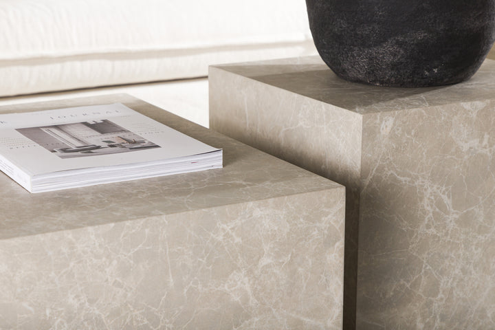 York Soffbord Beige 60x40x80