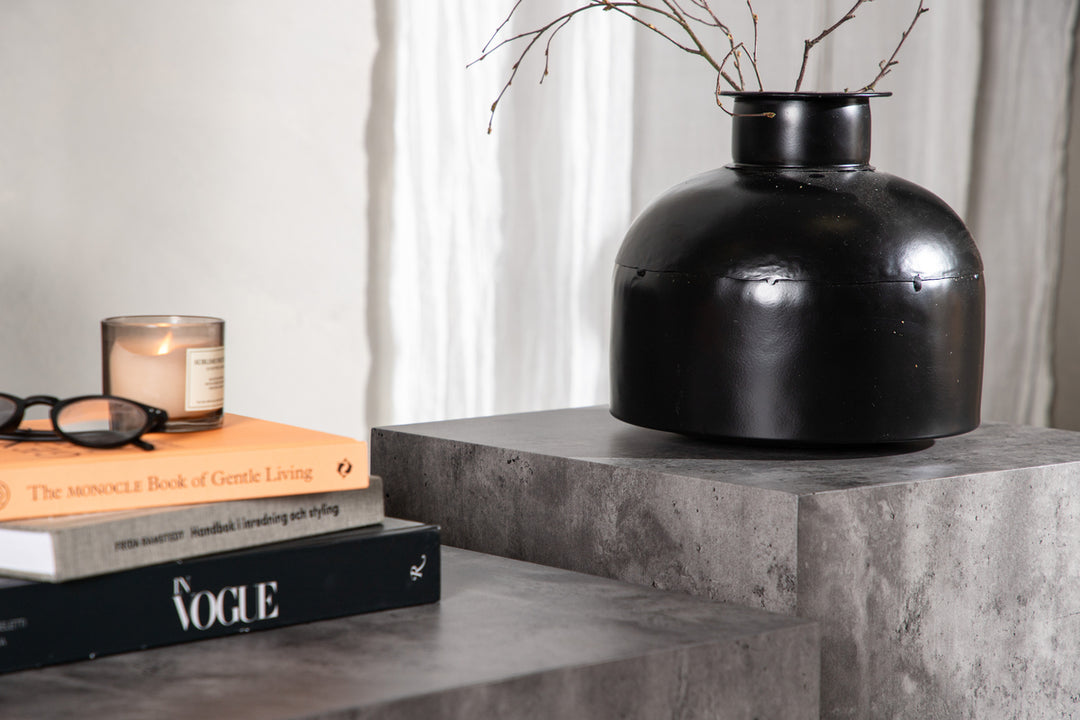 York Soffbord Mörkgrå 40x45x40