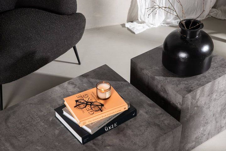 York Soffbord Mörkgrå