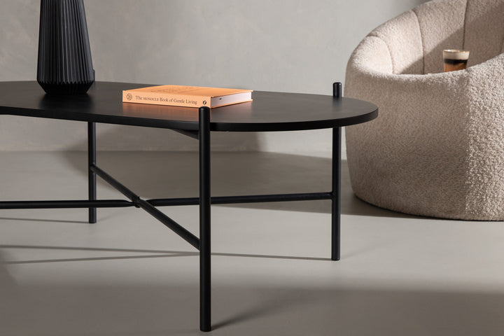 Pueblo Soffbord Svart