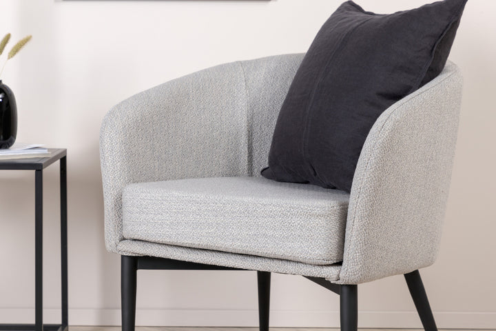 Fluffy Fåtölj Grå