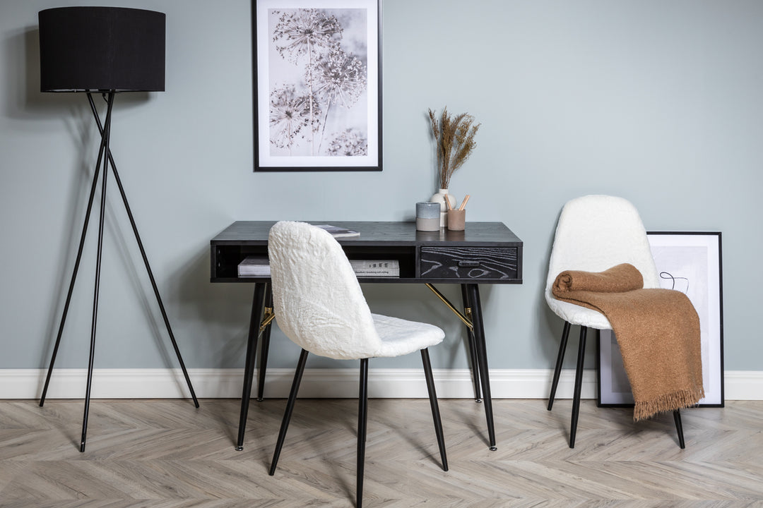 Gold Skrivbord Svart