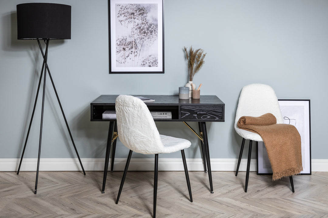 Gold Skrivbord Svart