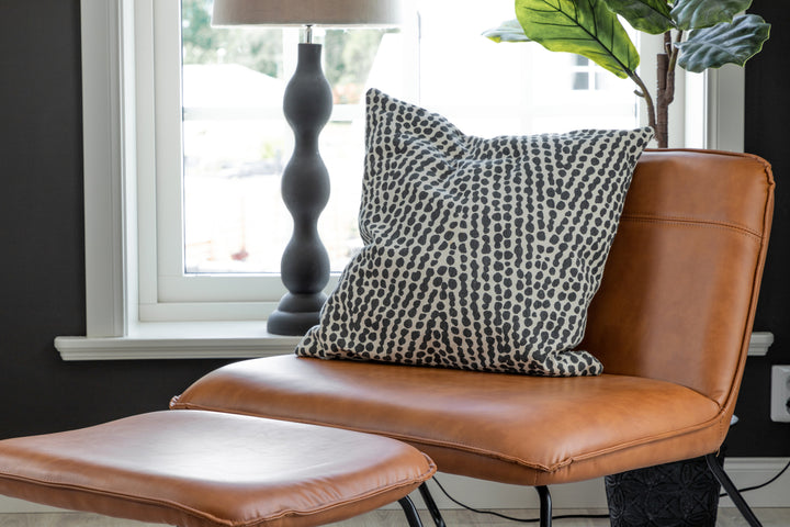 X Loungefåtölj Brun