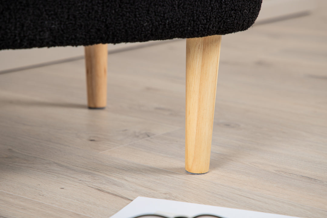 Salina Sittpuff Svart