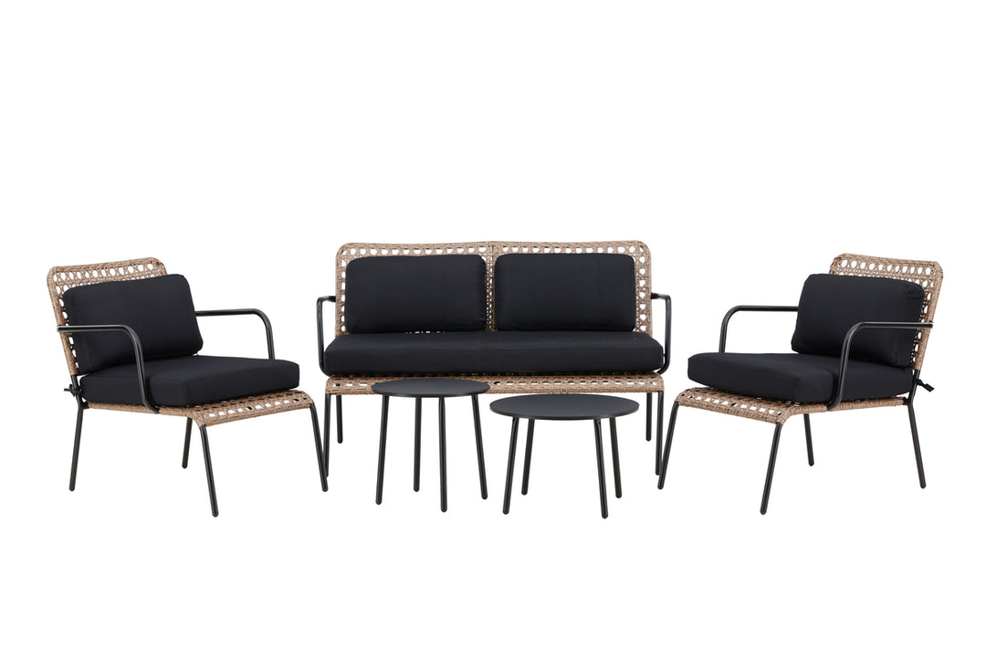 Paola Soffgrupp Svart/Natur