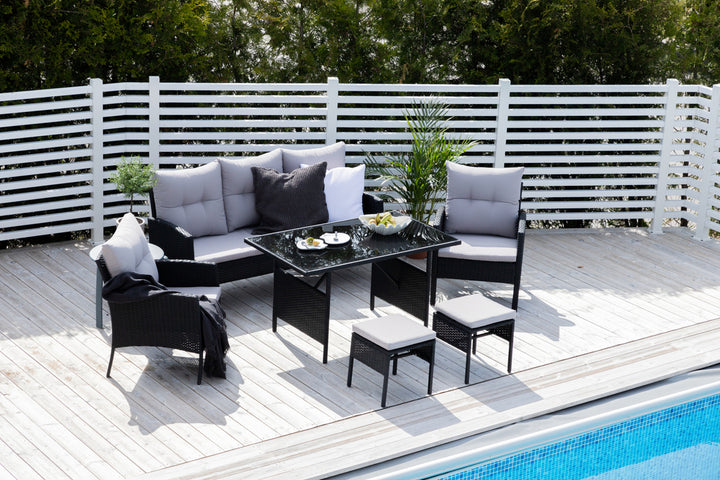 Knock Soffgrupp Svart