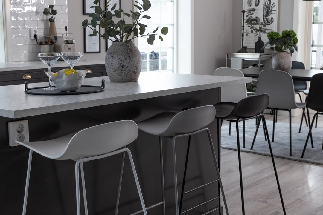 Wave Barstolar 2-pack Grå