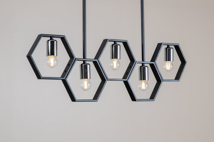 Queen B Taklampa Svart