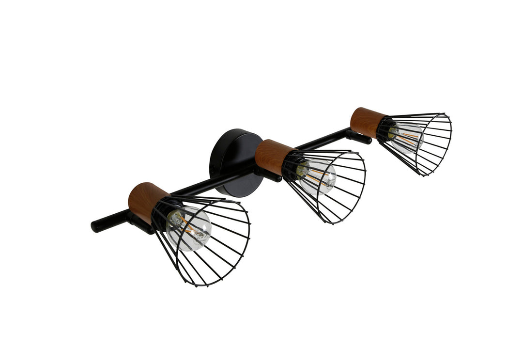 Atticus Vägglampa Svart