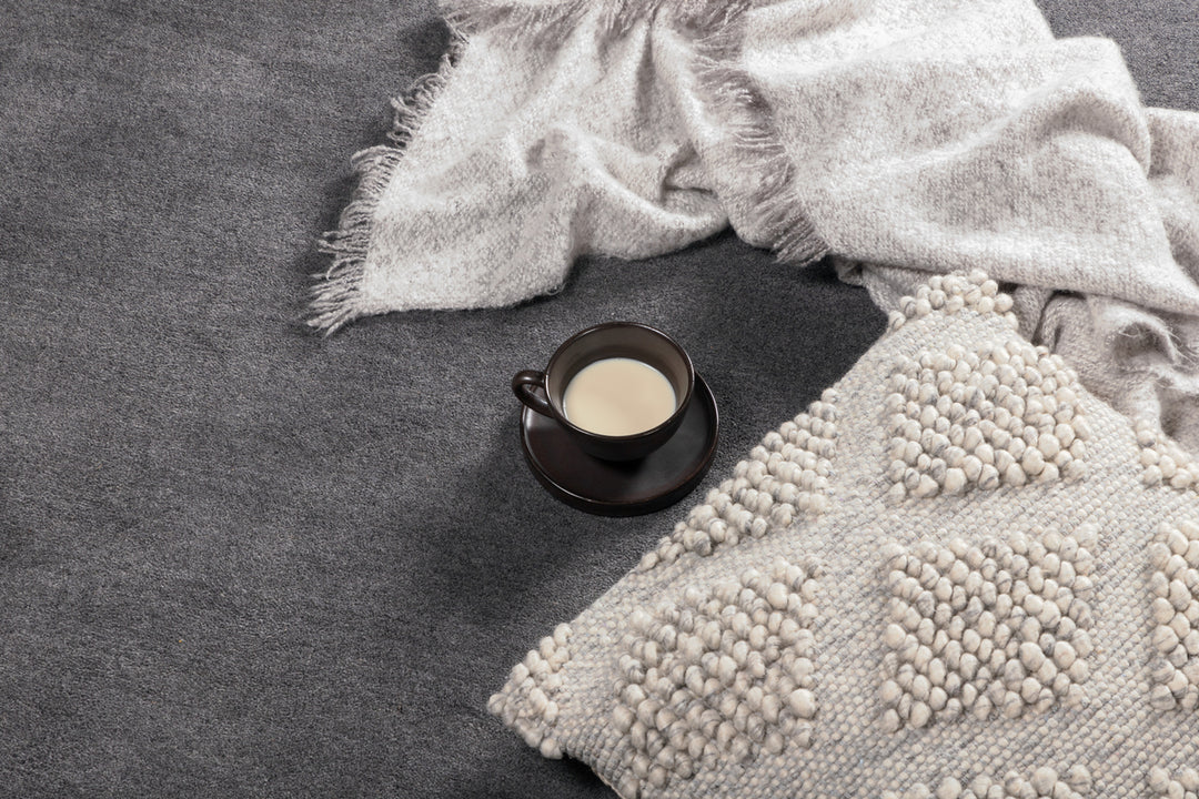 Ulla Rund Matta Mörkgrå