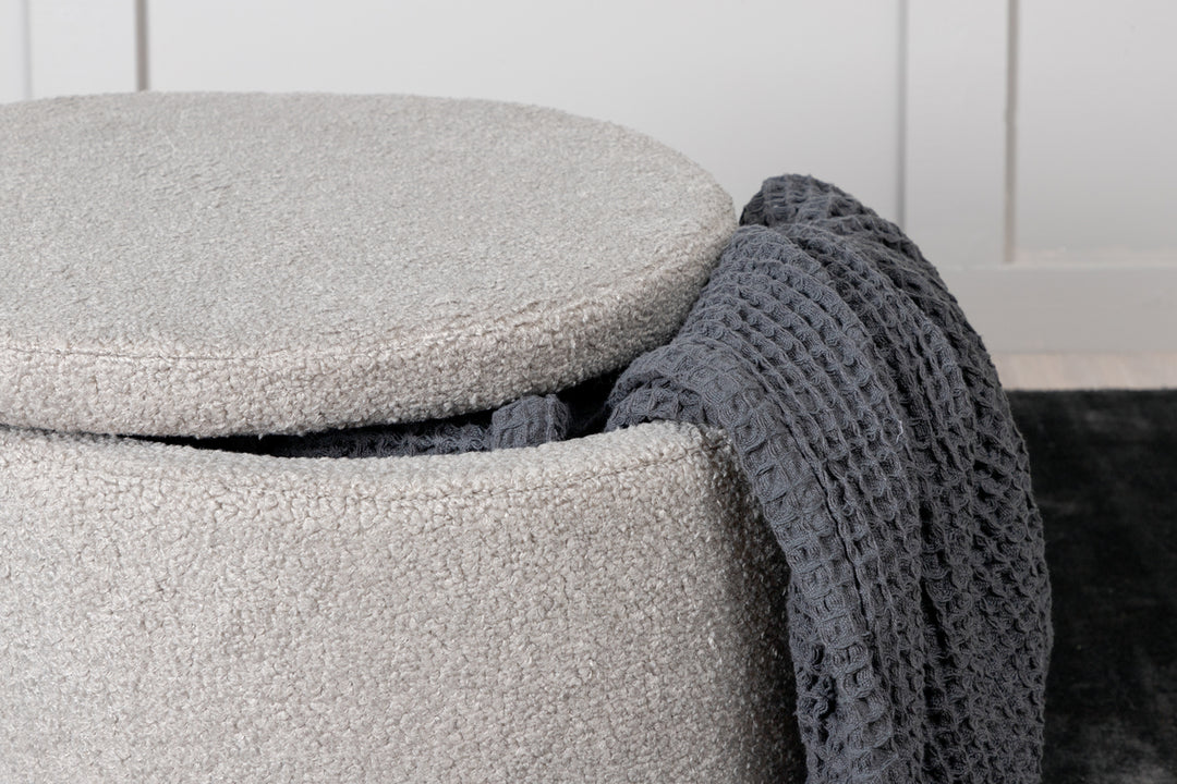 Dunken Sittpuff Greige