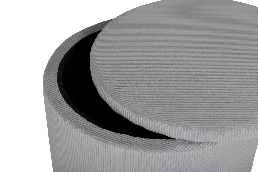 Dunken Sittpuff Grå