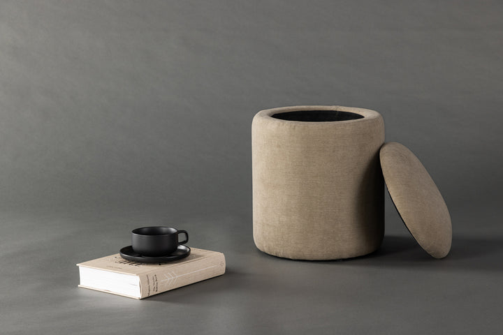 Limpen Sittpuff Beige