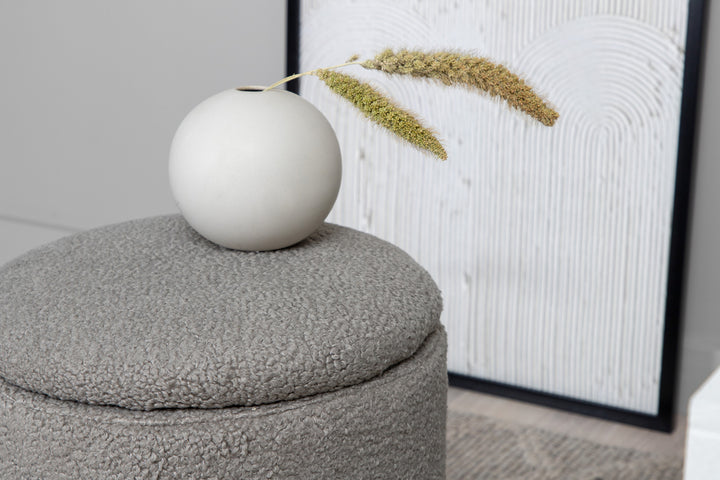 Limpen Sittpuff Grå