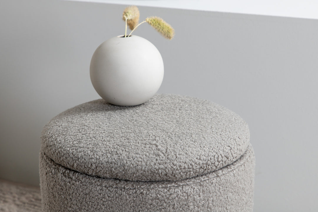 Limpen Sittpuff Grå