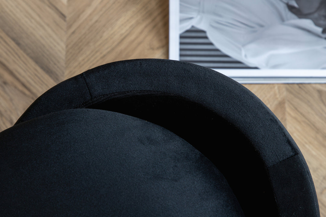 Limpen Sittpuff Svart