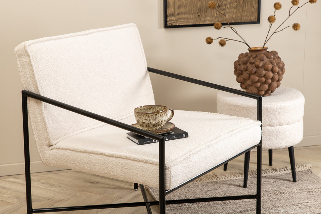 Rakel Fåtölj Off-white