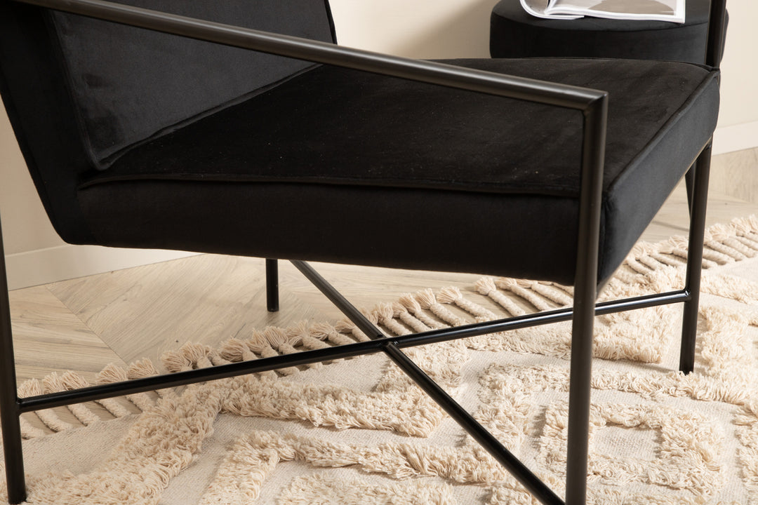 Rakel Fåtölj Svart