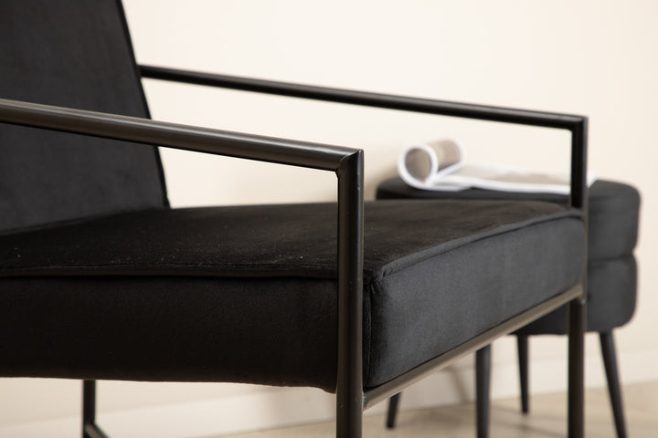 Rakel Fåtölj Svart