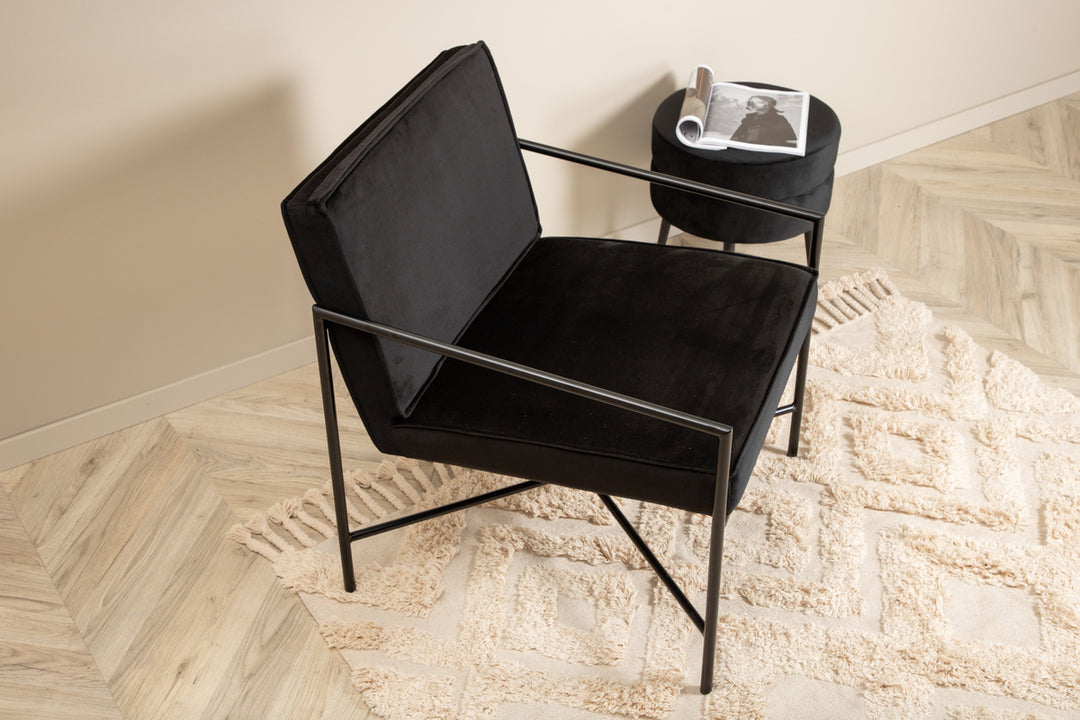 Rakel Fåtölj Svart