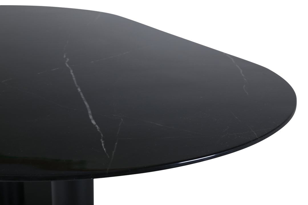 Pillan Ovalt Matbord Svart