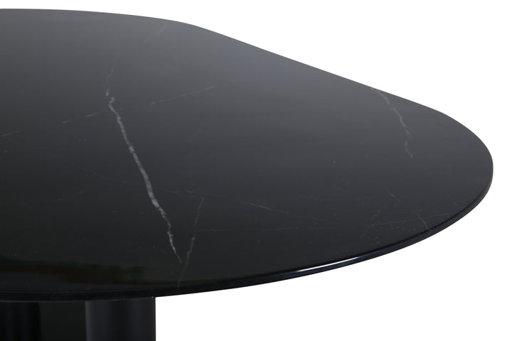 Pillan Ovalt Matbord Svart