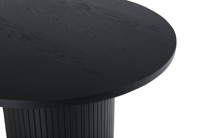 Bianca Ovalt Matbord Svart