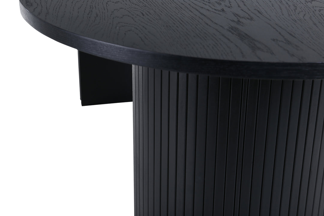 Bianca Ovalt Matbord Svart