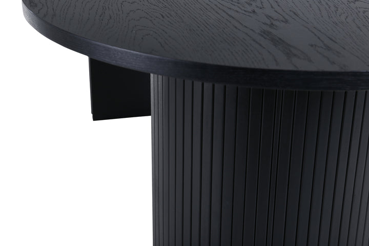 Bianca Ovalt Matbord Svart