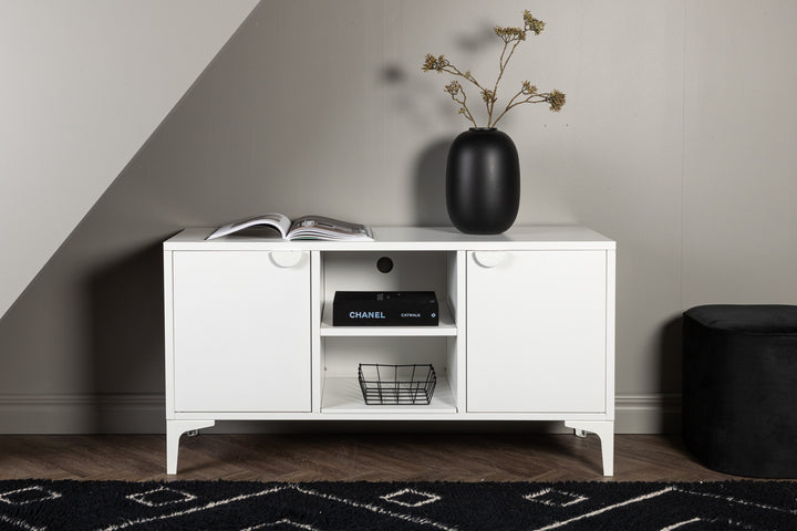 Piring TV-bänk Vit