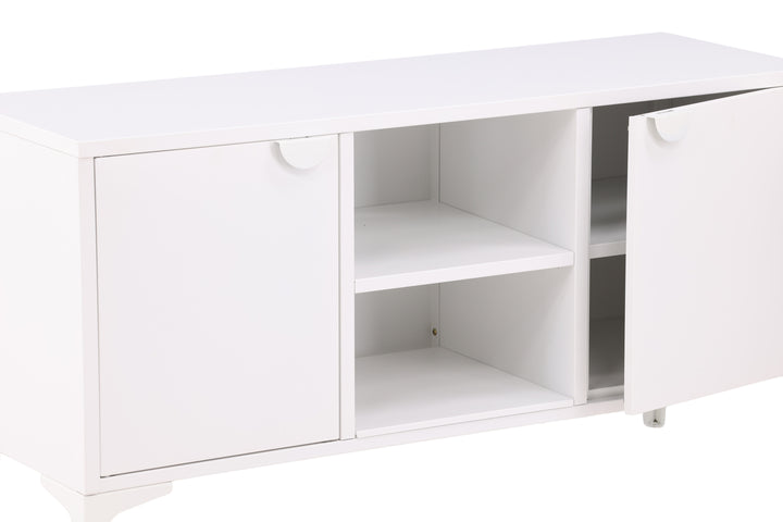 Piring TV-bänk Vit