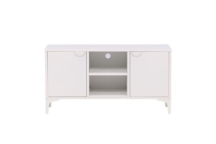 Piring TV-bänk Vit