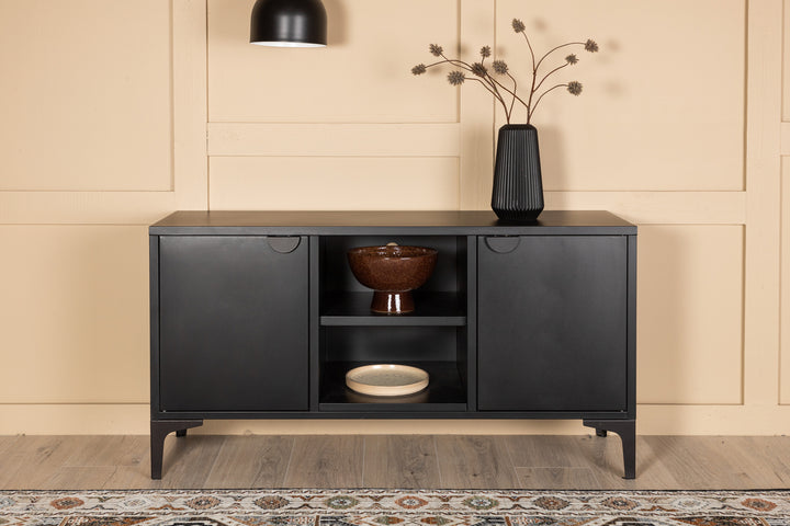 Piring TV-bänk Svart