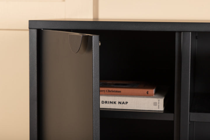 Piring TV-bänk Svart