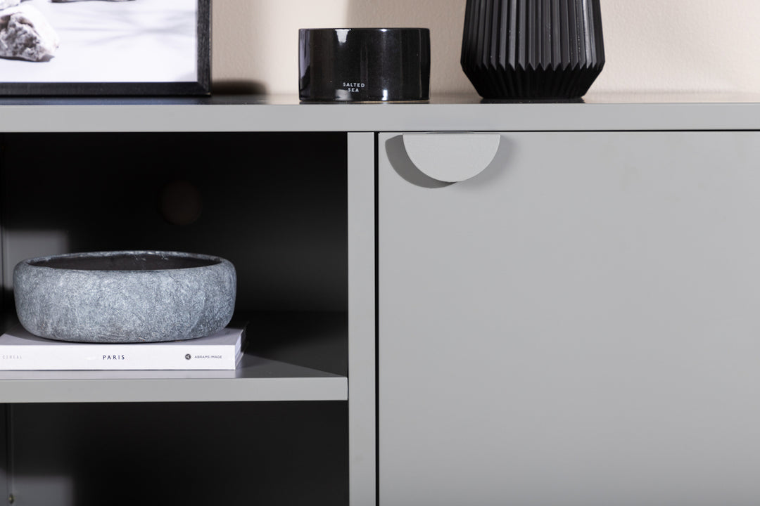 Piring TV-bänk Ljusgrå