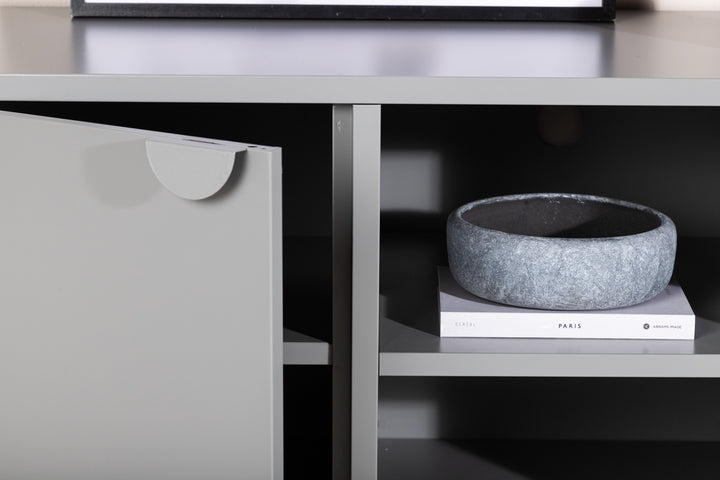 Piring TV-bänk Ljusgrå