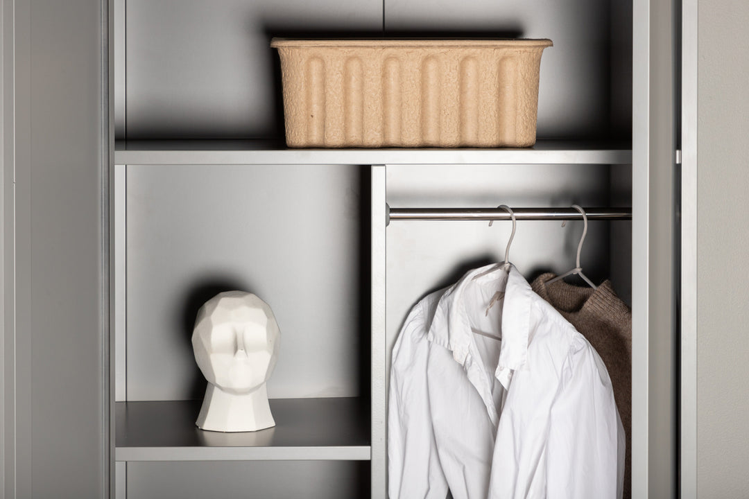 Piring Garderob Ljusgrå