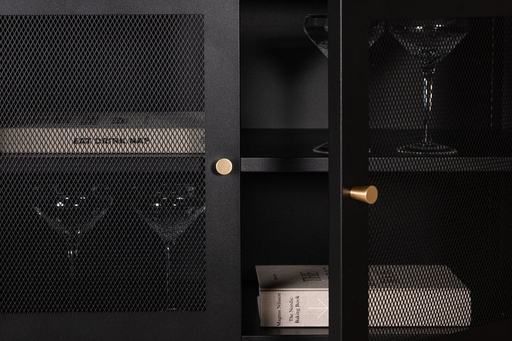 Malla Skåp Svart